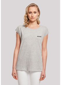 F4NT4STIC Damen T-Shirt "Macher", grau, casual, Gr. XXL, Obermaterial: 100% Baumwolle, Shirts, Jugendwort 2022, slang
