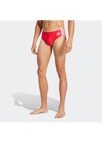 Herren Badehose "3S BLD TRUNK", rot, sportlich, Gr. 4, adidas Performance, Obermaterial: 78% Polyamid, 22% Elasthan, Badehosen