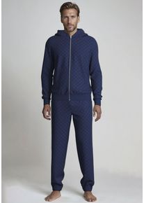 JOOP! JOOP Herren Kapuzensweatjacke "Leisure", Gr. XL, blau, Steppware, Obermaterial: 95% Baumwolle, 4% Elasthan, 1% sonstige Fasern, klassisch,
