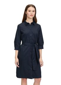 Betty Barclay Damen Hemdblusenkleid "Betty Barclay Hemdblusenkleid mit Knopfleiste", blau, modisch, Gr. 36, Obermaterial: 58% Baumwolle, 36%