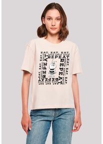 F4NT4STIC Damen T-Shirt "Die Biene Maja Willi In The Loop", pink, casual, Gr. L, Obermaterial: 100% Baumwolle, Shirts, Nostalgie, Retro, Heroes of