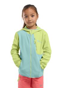Jack Wolfskin Kinder Softshelljacke "ACTAMIC GRID MIDLAYER K", grün, Gr. 116, Oberstoff: 100% POLYESTER; Kontrastmaterial 1: 100% POLYESTER; Futter