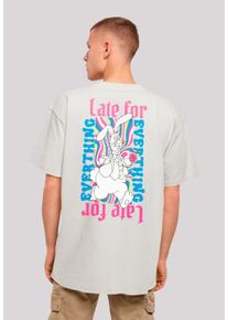 F4NT4STIC Herren T-Shirt "Alice im Wunderland", grau, casual, Gr. S, Obermaterial: 100% Baumwolle, Shirts, Nostalgie, Retro Print, Kinderserie