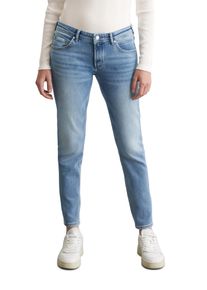 Marc O'Polo Damen Slim-fit-Jeans "aus Organic Cotton-Stretch", blau, casual, Gr. 30, MARC O'POLO DENIM, unifarben, Obermaterial: 99% Baumwolle, 1% Elasthan, Jeans
