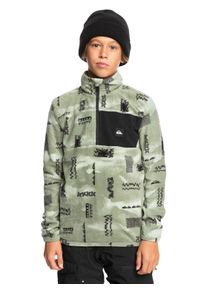 Quiksilver Kinder Sweatshirt "Aker"shadow checks desert sage, Gr. 14, 100% Polyester, Sweatshirts