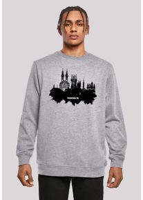F4NT4STIC Herren Kapuzenpullover "Cities Collection - Munich skyline", grau, casual, Gr. XXXL, Obermaterial: 50% Baumwolle, 50% Polyester, Pullover,