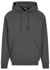 Urban Classics Herren Sweatshirt "Urban Classics Herren Blank Hoody", grau, Gr. M, unifarben, 65% Baumwolle, 35% Polyester, Sweatshirts
