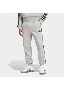 Herren Sporthose "M 3S FL TC PT", grau, sportlich, Gr. S, adidas Sportswear, Obermaterial: 55% Baumwolle, 36% Polyester, 9% Viskose, Hosen