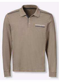 CLASSIC Herren Poloshirt "Poloshirt", braun, Gr. 52, unifarben, 100% Baumwolle, Shirts