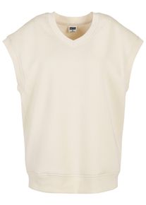 Urban Classics Damen Sweater "Urban Classics Damen Ladies Oversized Sweat Slipover", beige, Gr. S, unifarben, 65% Baumwolle, 35% Polyester,