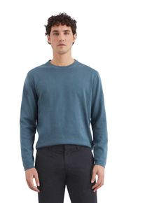 Marc O'Polo MARC O'POLO Herren Rundhalspullover "aus reiner Bio-Baumwolle", grau, casual, Gr. XXL, unifarben, Obermaterial: 100% Baumwolle, Pullover