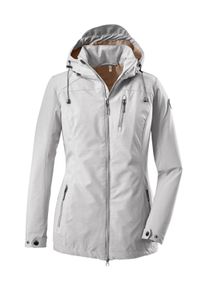G.I.G.A. by Killtec Damen Softshelljacke "Solena", grau, sportlich, Gr. 42, G.I.G.A. DX BY KILLTEC, Oberstoff: Oberseite: 100% Polyester, Rückseite: 100% Polyester,