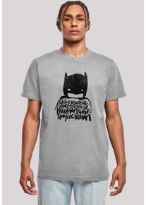 F4NT4STIC Herren T-Shirt "DC Comics Batman Always Be Yourself", grau, casual, Gr. XL, Obermaterial: 100% Baumwolle, Shirts, Print