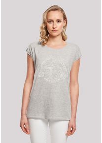 F4NT4STIC Damen T-Shirt "Harry Potter Ravenclaw Seal", grau, casual, Gr. S, Obermaterial: 100% Baumwolle, Shirts, Print