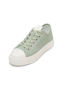 Marc O'Polo MARC O'POLO Damen Sneaker "aus hochwertigem Veloursleder", Gr. 37, grün, Obermaterial: 94% Leder, 6% Baumwolle, unifarben, Schuhe