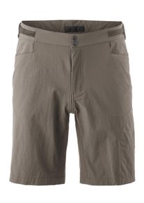 Gonso Herren Fahrradhose "Adventure Shorts M", grau, Gr. M, 90% Polyamid, 10% Elasthan, Hosen, Strapazierfähig und formstabil
