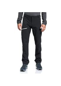 Schöffel SCHÖFFEL Herren Funktionshose "Pants Folkstone Warm M", schwarz, sportlich, Gr. 50, Obermaterial: 56% Nylon, 34% Polyester, 10% Elasthan, Hosen