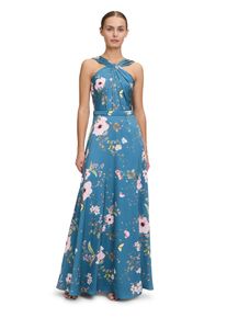 Vera Mont Damen Abendkleid "Vera Mont Abendkleid mit Blumenprint", bunt, feminin, Gr. 34, Satin, Obermaterial: 100% Polyester. Futter: 100%