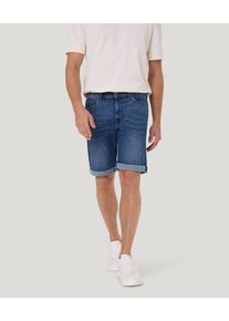 Pierre Cardin Herren Shorts "PC-Sisteron", blau, casual, Gr. 32, unifarben, Web, Obermaterial: 84% Baumwolle, 14% Polyester, 2% Elasthan, Hosen, im