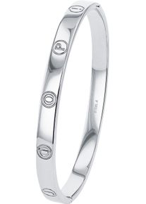 JOOP! JOOP Damen Armreif "2038967", Edelstahl, silber, Edelstahl, Armbänder