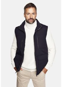 Cabano Herren Steppweste "Cotton-Touch-Weste", blau, klassisch, Gr. 54, 100% Polyester, Westen, in wasserabweisender Qualität