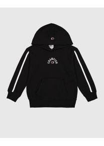 Champion Kinder Kapuzensweatshirtnbk, wht, sportlich, Gr. M, Obermaterial: 73% Baumwolle, 27% Polyester, Sweatshirts, für Kinder