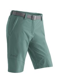 Maier Sports Damen Funktionsshorts "Lawa", blau, Gr. 40, 90% Polyamid, 10% Elasthan, Hosen, Damen Shorts, kurze Wanderhose, Outdoorhose mit 2