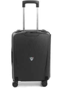 Roncato Hartschalen-Trolley "Light Carry-on, 55 cm, schwarz", schwarz, Polypropylen, unifarben, Koffer, Handgepäck-Koffer Reisegepäck