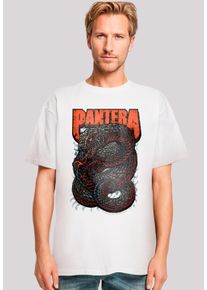 F4NT4STIC Herren T-Shirt "Pantera Venomous Snake", weiß, casual, Gr. 5XL, Obermaterial: 100% Baumwolle, Shirts, Premium Qualität