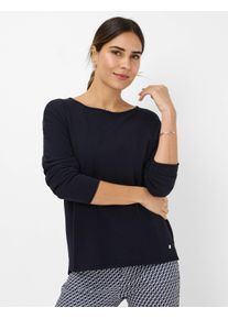 Brax Damen Strickpullover "Style LIZ", blau, Gr. 36, 72% Viskose, 28% Polyamid, Pullover