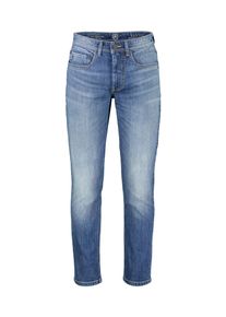 Lerros Herren Relaxhose "Lerros BAXTER 5-Pocket-Denim im Used-Look, RELAXED FIT", blau, Gr. 34, 99% Baumwolle, 1% Elasthan, Hosen