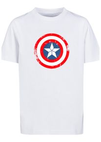 F4NT4STIC Jungen Kurzarmshirt "F4NT4STIC Kinder", weiß, casual, Gr. 146, unifarben, 100% Baumwolle, Shirts