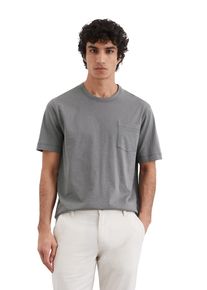 Marc O'Polo MARC O'POLO Herren T-Shirt "aus softem Slub-Jersey"berlin breeze, Basic, Gr. S, unifarben, Obermaterial: 100% Baumwolle, Shirts