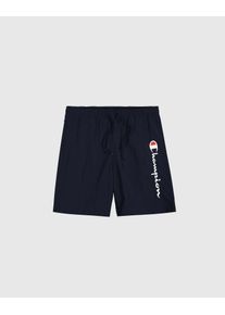 Champion Herren Badeshorts "Icons Beachshort Long", blau, sportlich, Gr. L, Obermaterial: 100% Polyamid, Badehosen