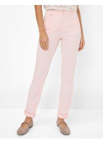 Brax Damen 5-Pocket-Hose "Style MARY", rosa, Gr. 88, 78% Baumwolle, 19% Lyocell, 3% Elasthan, Hosen