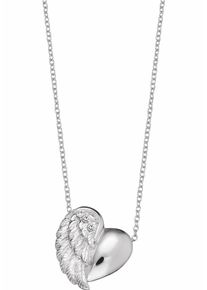 Engelsrufer Damen Kette mit Anhänger "Little magic, KETTE HERZFLÜGEL, ERN-LILHEARTWING-S", Silber 925 (Sterlingsilber), L: 44cm, silber, Silber 925