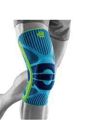 Bauerfeind Herren Kniebandage "Knee Support", Gr. XS, blau, Obermaterial: 57% Baumwolle, 41% Polyester, 2% Elasthan, Bandagen