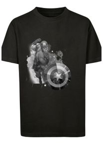 F4NT4STIC Jungen Kurzarmshirt "F4NT4STIC Kinder", schwarz, casual, Gr. 158, unifarben, 100% Baumwolle, Shirts