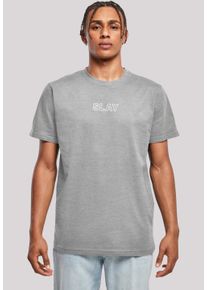 F4NT4STIC Herren T-Shirt "Slay", grau, casual, Gr. XXL, Obermaterial: 100% Baumwolle, Shirts, Jugendwort 2022, slang