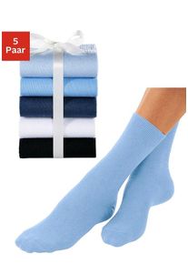 GO IN Damen Basicsocken, Gr. 35, schwarz, Polyester, Polyamid, Baumwolle, Baumwollmischung, Elasthan, unifarben, Socken, unifarben