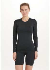 Endurance Herren Funktionsshirt "Power", schwarz, sportlich, Gr. 42, unifarben, 90% Polyester, 10% Elasthan, Shirts, mit atmungsaktiven Mesh-Einsätzen