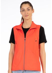 DEPROC Active Damen Funktionsweste "NIGEL PEAK III VEST", orange, casual, Gr. 46, 96% Polyester; 4% Elasthan, Westen, auch in Großen Größen erhältlich