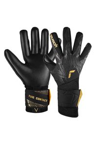 Reusch Damen Torwarthandschuhe "Pure Contact Infinity", gold, sportlich, Gr. 11, mehrfarbig, 77% Elastodien, 16% Polyester, 7% Polyamid, Handschuhe,