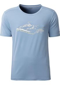 LPO Herren Funktionsshirt "Herren Funktionsshirt Finn"blau shadow melange, Gr. 56, Wirkware: Active Dry - 94% Recycling PES, 6% EL, Shirts