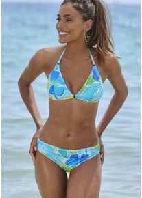 Sunseeker Damen Bikini-Hose "Butterfly", blau, Gr. 34, Microfaser, Polyamid, Badehosen, mit Schmetterling-Design