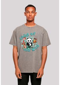 F4NT4STIC Herren T-Shirt "Tao Tao Child Of The Wild", grau, casual, Gr. XL, Obermaterial: 100% Baumwolle, Shirts, Retro, Heroes of Childhood, TV Serie