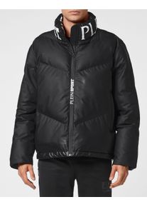 Plein Sport Herren Daunenjacke "Tiger", schwarz, Gr. XXXL, Obermaterial: 100% Polyester; Futter: 100% Polyester; Füllung: 100% Polyester, Jacken