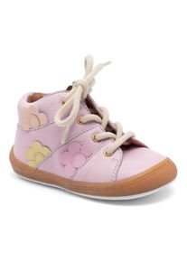 bisgaard Kinder Lauflernschuh "ulrikka Weite: normal", Gr. 23candyfloss, Leder, colorblocking, klassisch, Schuhe, Sneaker aus vegetabil gegerbtem