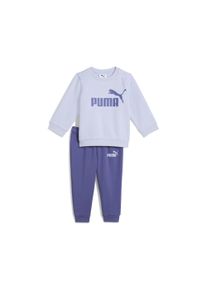 Puma Kinder Jogginganzug "Essentials Minicats Crew Jogginganzug Kinder", blau, Gr. 74, Obermaterial: 32% Polyester, 68% Baumwolle; Rippe: 97%