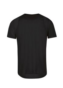 TRIGEMA Damen T-Shirt "TRIGEMA COOLMAX Sport T-Shirt", schwarz, sportlich, Gr. XL, 100% Polyester (recycelt), Shirts